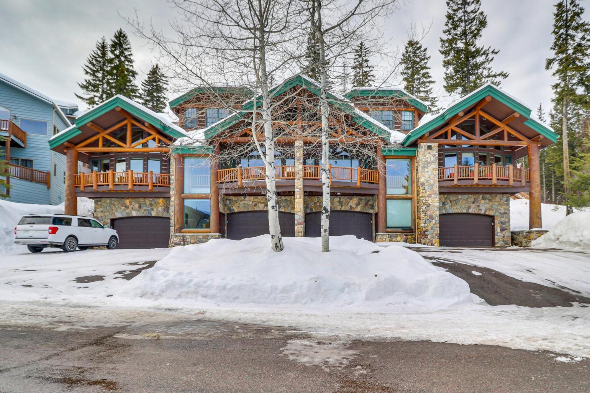 Spacious Whitefish Home With Sauna And Ski Resort View Exteriér fotografie